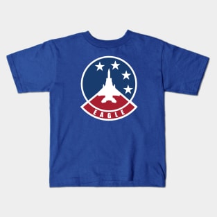 F-15 Eagle Patch Kids T-Shirt